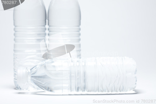 Image of Water Bottles Abstract