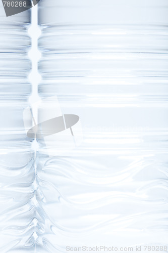 Image of Water Bottles Abstract