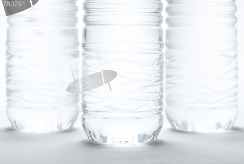 Image of Water Bottles Abstract