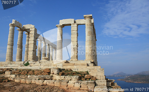 Image of Temple of Poseidon near Athens, Greece