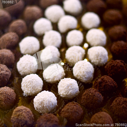 Image of chocolate truffles