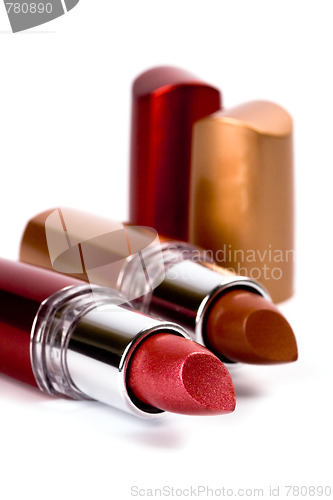 Image of two lipsticks