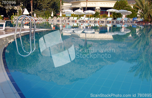 Image of Swimming pool at summer resort