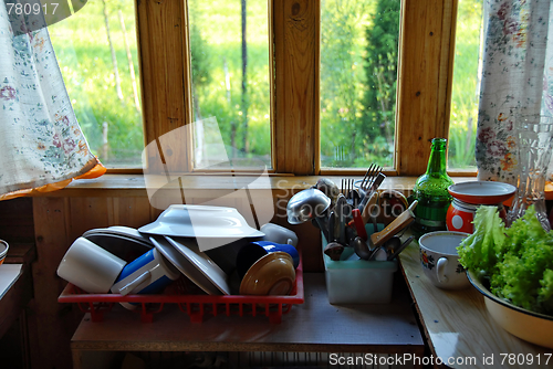 Image of Rustic kitchen