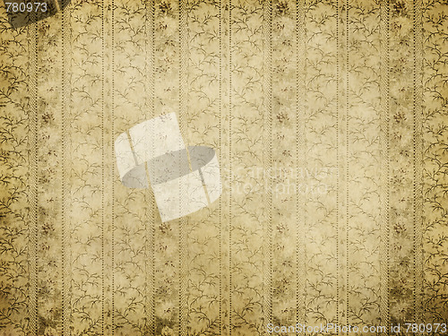 Image of old wallpaper background