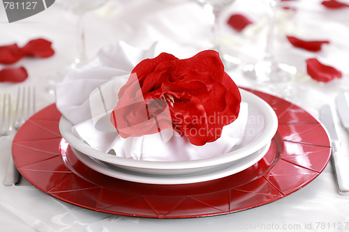 Image of Fine place setting