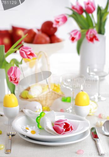 Image of Easter table setting