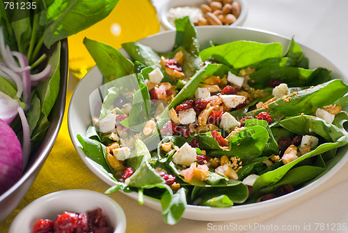 Image of spinach salad