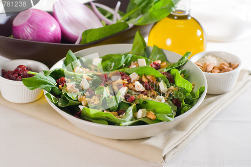 Image of spinach salad