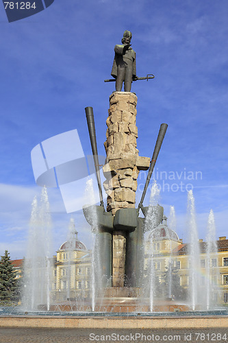 Image of Avram Iancu Statue- Cluj Napoca,Romania