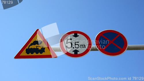 Image of Traffic sign