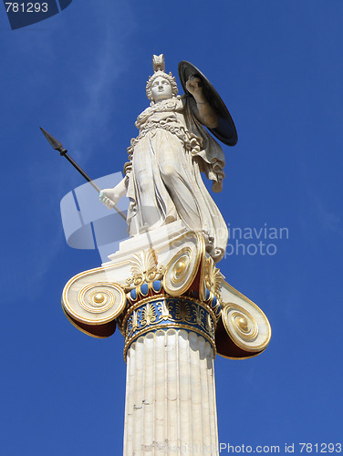 Image of Statue of Athena in Greece