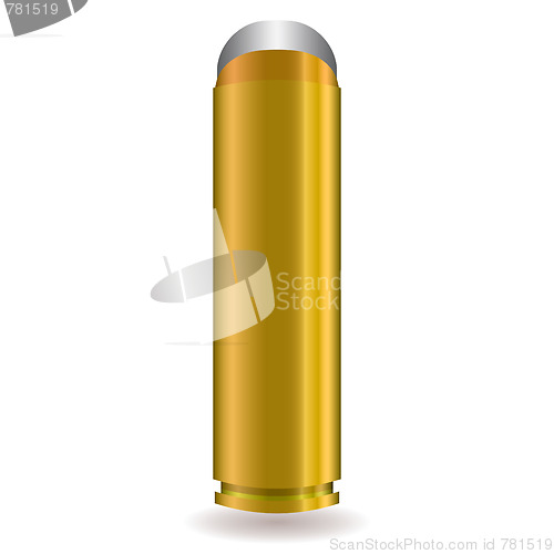 Image of large rifle bullet