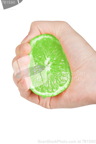 Image of green lime 