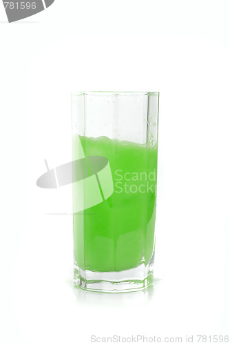 Image of green lime juice