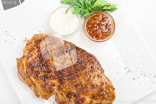 Image of delicious grilled chicken