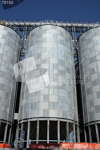 Image of Flour mill silos