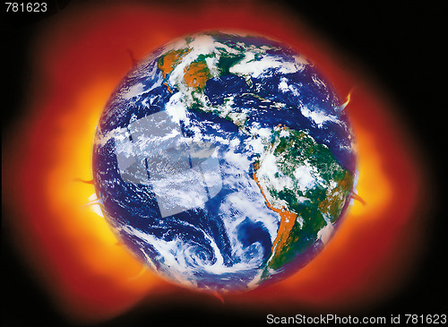 Image of planet ground