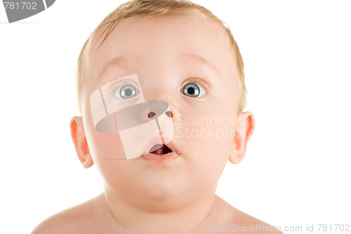 Image of funny baby boy