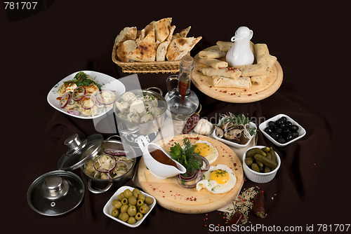 Image of food dishes