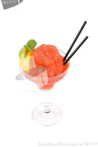 Image of red cocktail