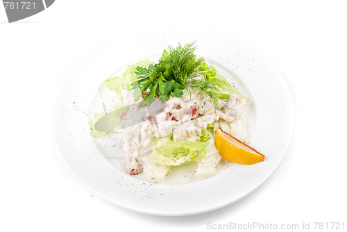 Image of seafood salad