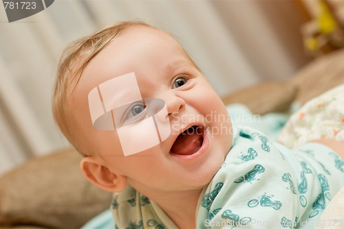 Image of happy baby boy