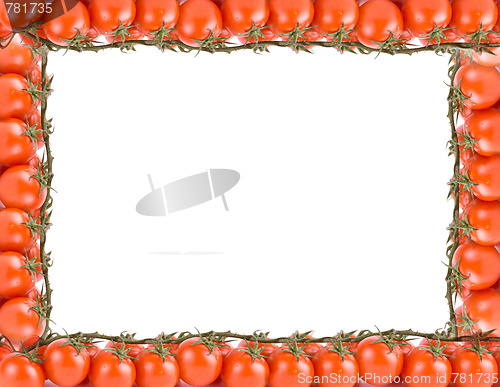 Image of tomatoes frame