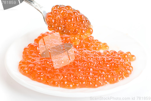 Image of red caviar