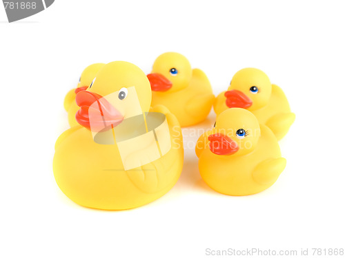 Image of yellow ducks