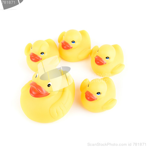 Image of yellow ducks