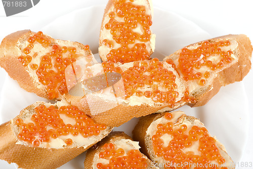 Image of Sandwich caviar