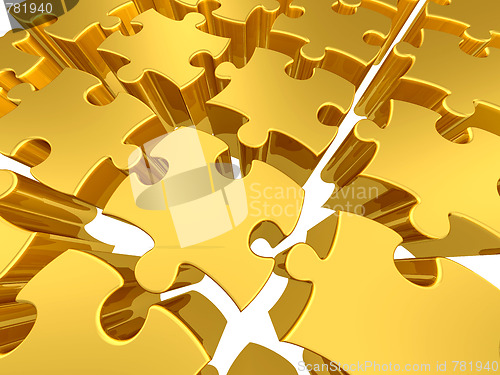 Image of Gold 3d puzzles