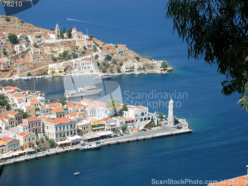 Image of Island Symi (Simi), Dodecanesse, Greece