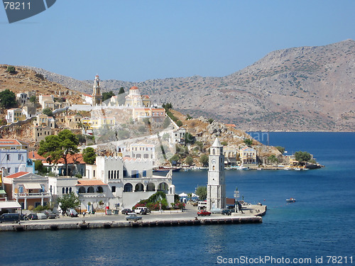 Image of Greek island Symi (Simi), Dodecanesse