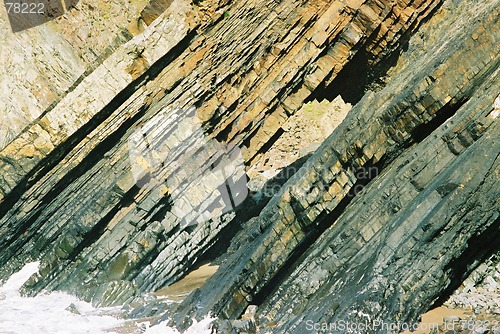 Image of Coastal rock formation