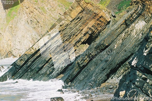 Image of Coastal rock formation