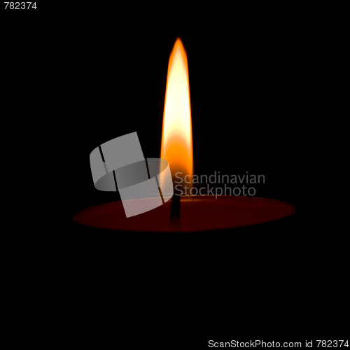 Image of single candle