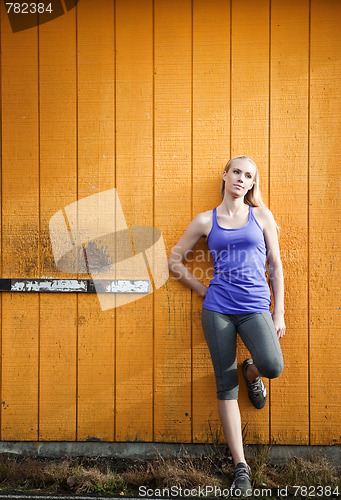 Image of Sporty woman
