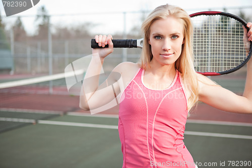 Image of Tennis player