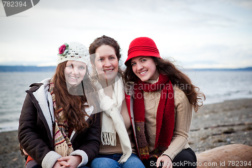 Image of Mother and daughters