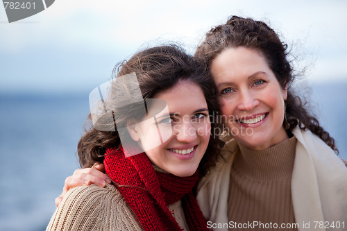 Image of Mother and daughter