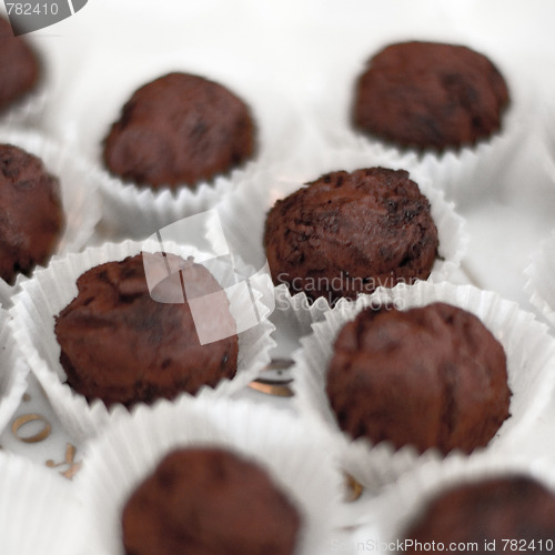 Image of chocolate truffles