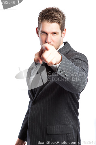 Image of Caucasian businessman 