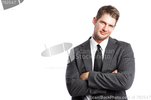 Image of Caucasian businessman 