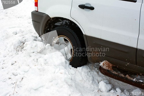 Image of Stuck In The Snow