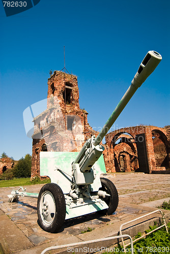 Image of Old battle cannon