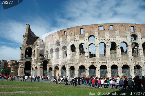 Image of The Roman Colosseum, Rome, Italy