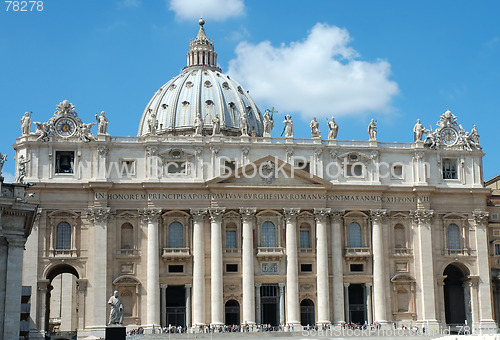 Image of St. Peter's Basilica, Rome, Italy