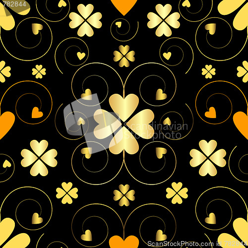 Image of Seamless  floral pattern